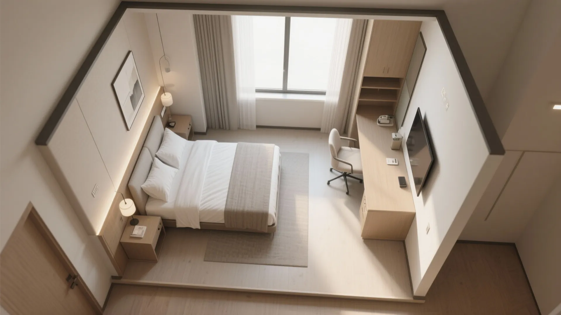 L-Shaped Furniture Arrangement