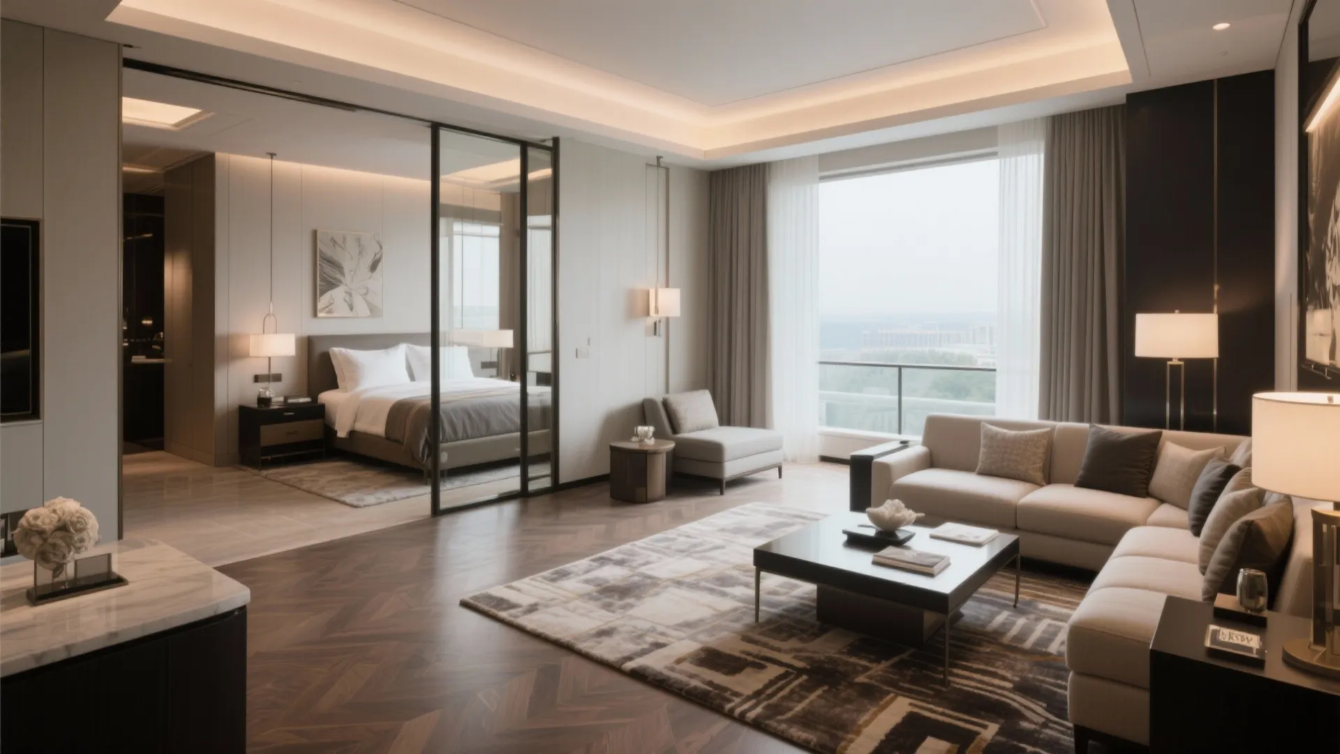 L-Shaped Layout Luxury