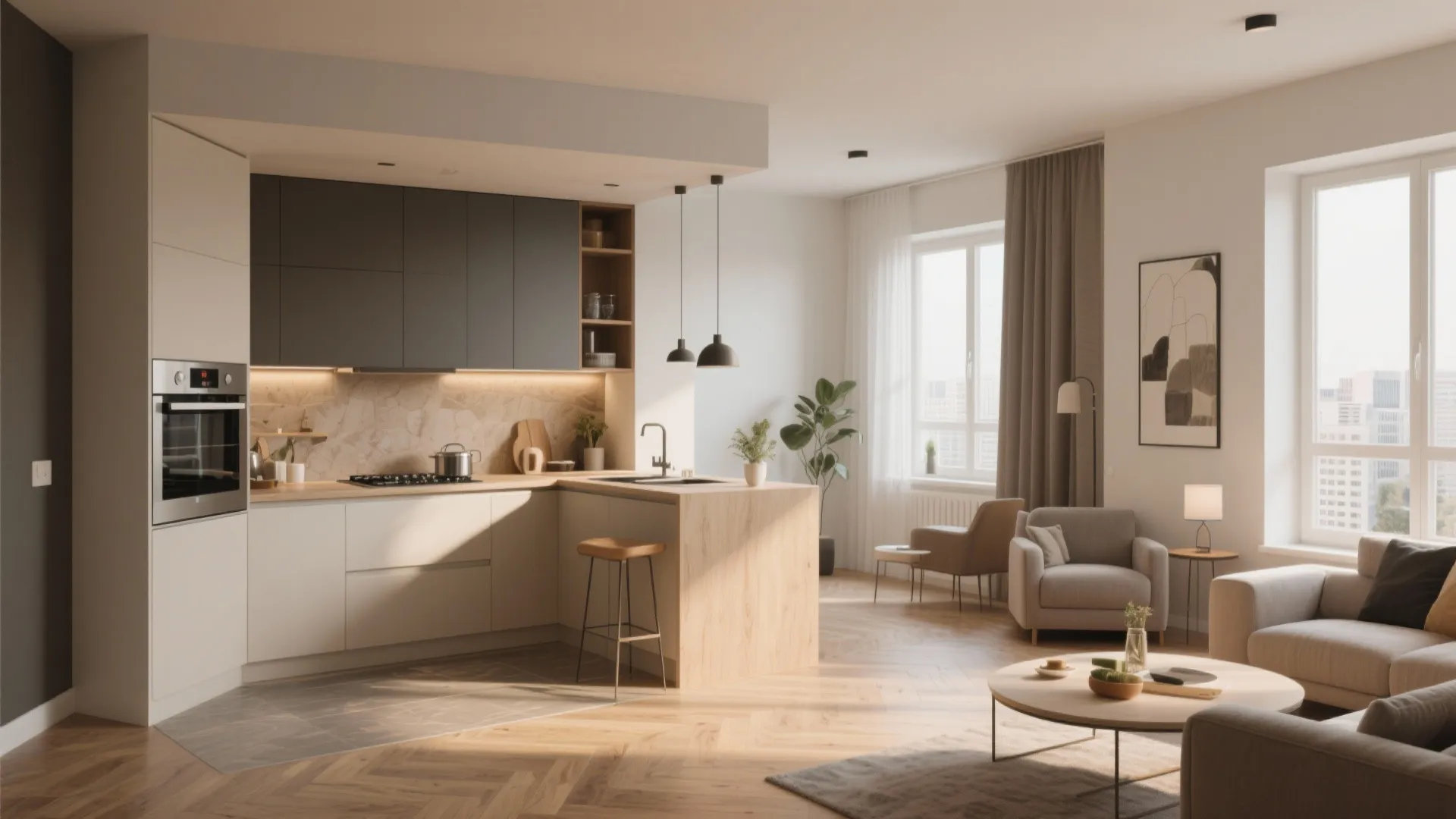 7. L-Shaped Kitchen Layout