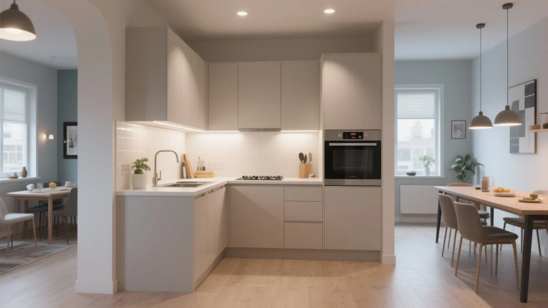 5. L-Shaped Kitchen Layout