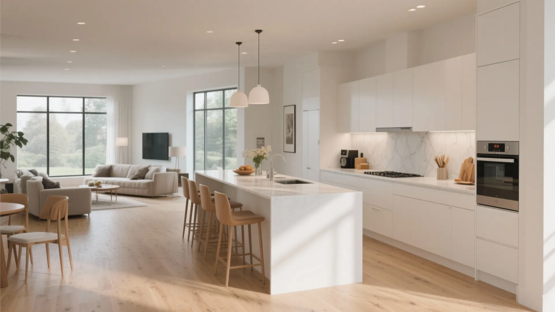 3. L-Shaped Kitchen to Maximize Counter Space