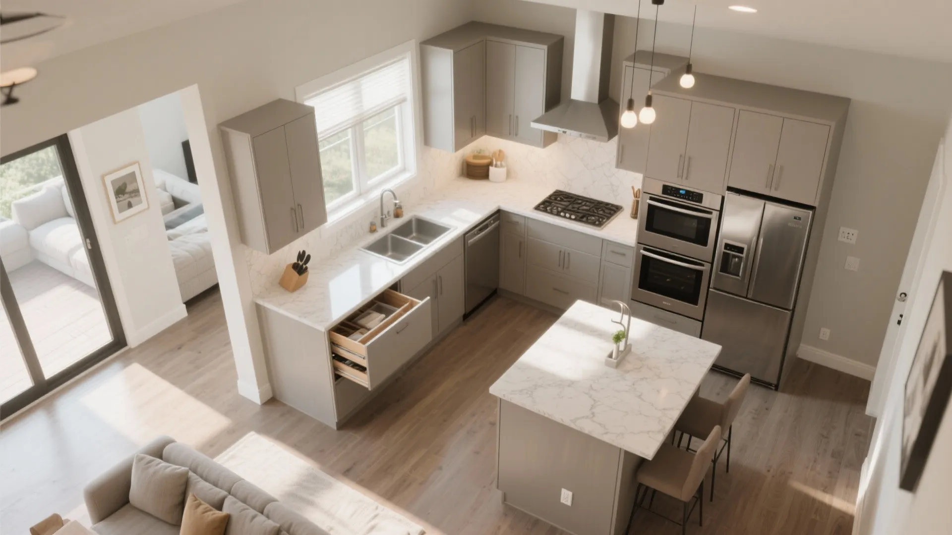 4. L-Shaped Layout Efficiency