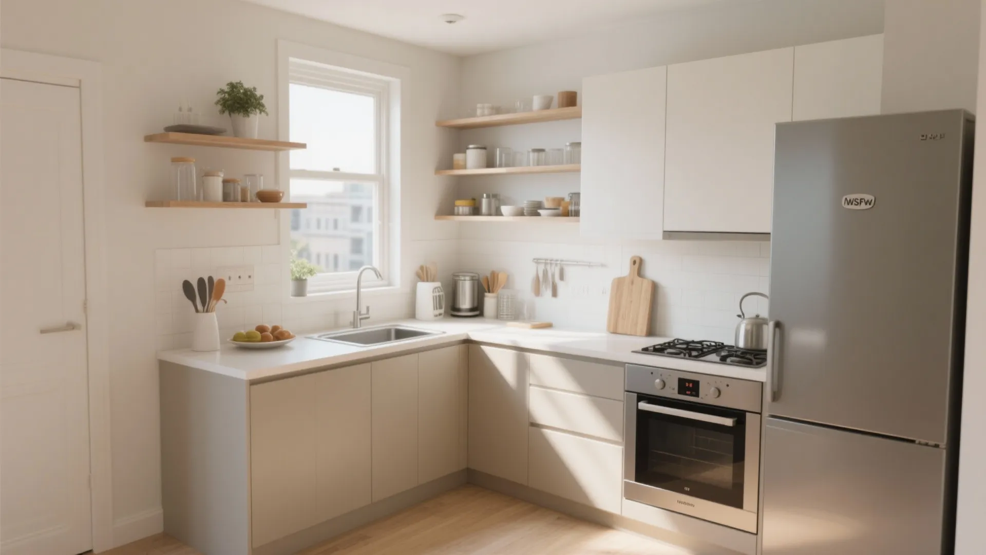 L-Shaped Kitchen Layout Efficiency