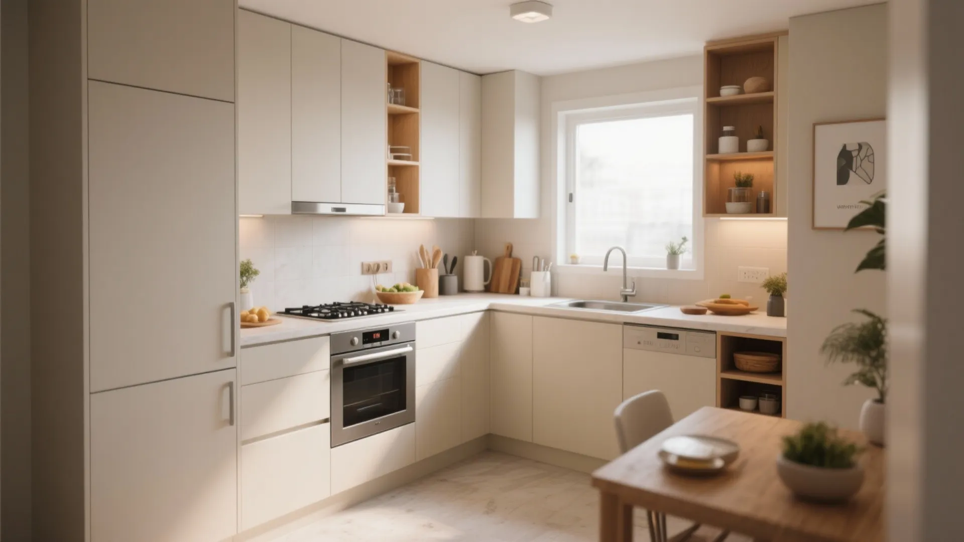 L-Shaped Layout Efficiency