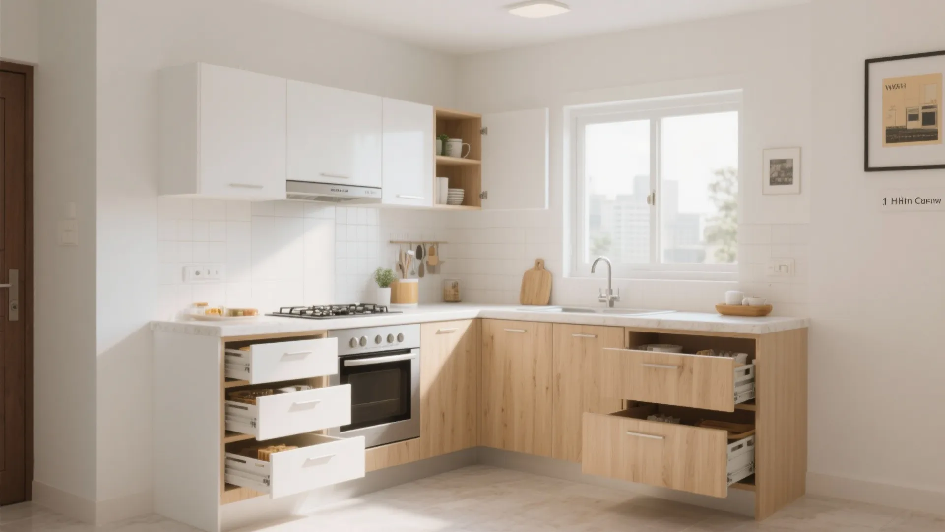 L-Shaped Kitchen Layout