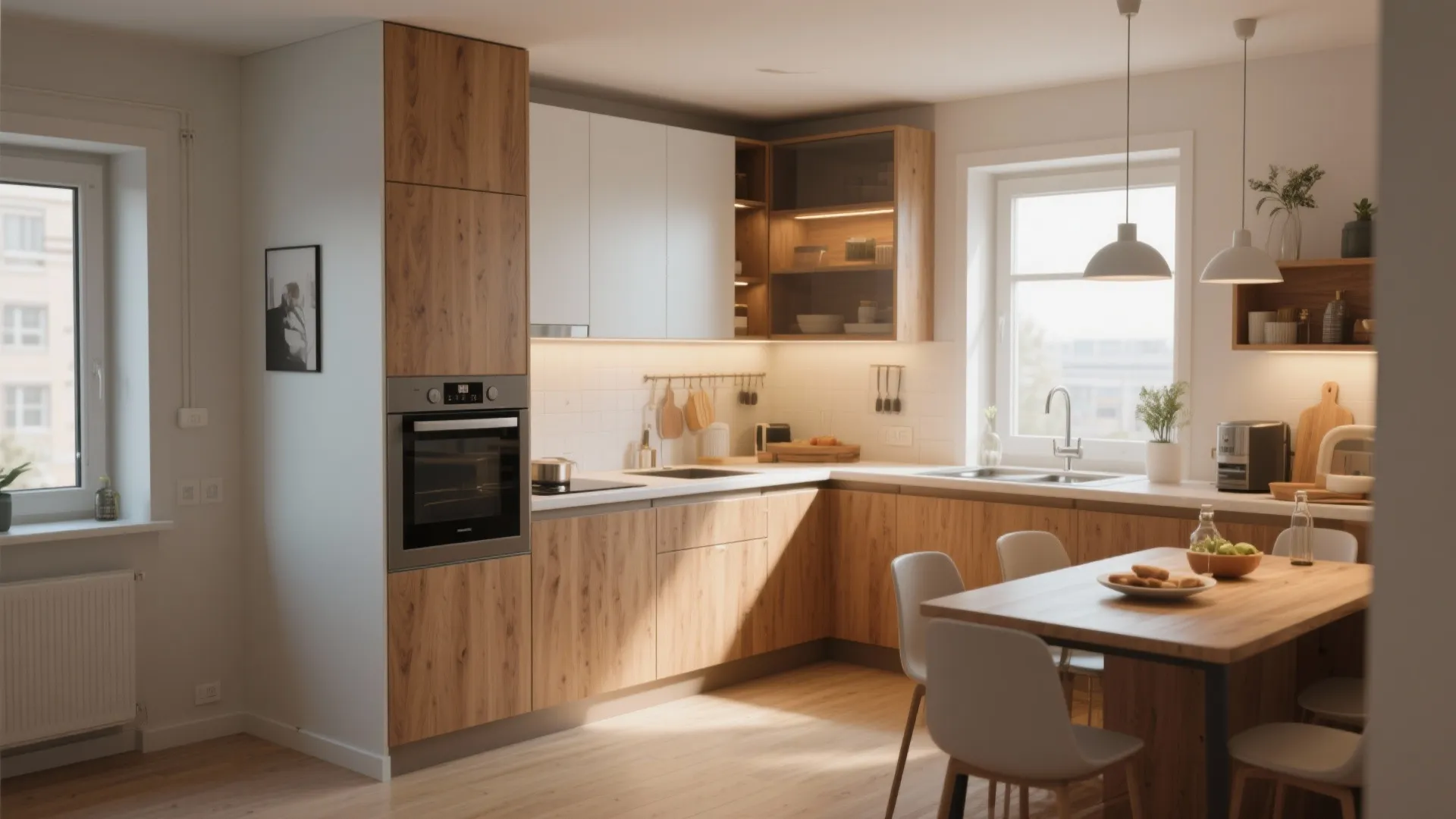 L-shaped Kitchen Layout