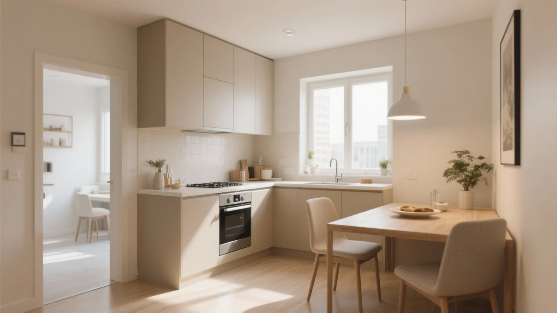 L-Shaped Layout for Better Flow