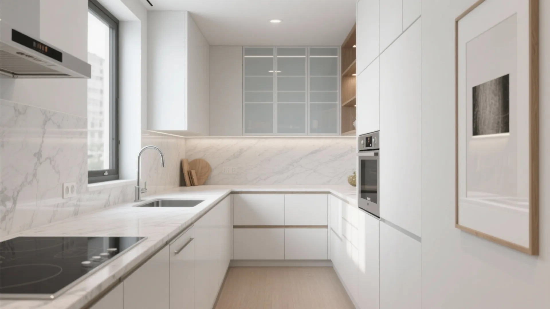 L-Shaped Kitchens That Flow