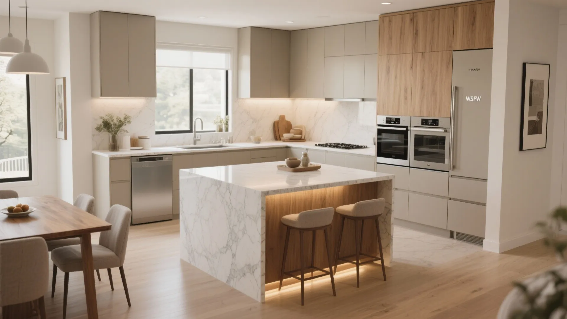 L-Shaped Kitchen to Unlock Counter and Flow