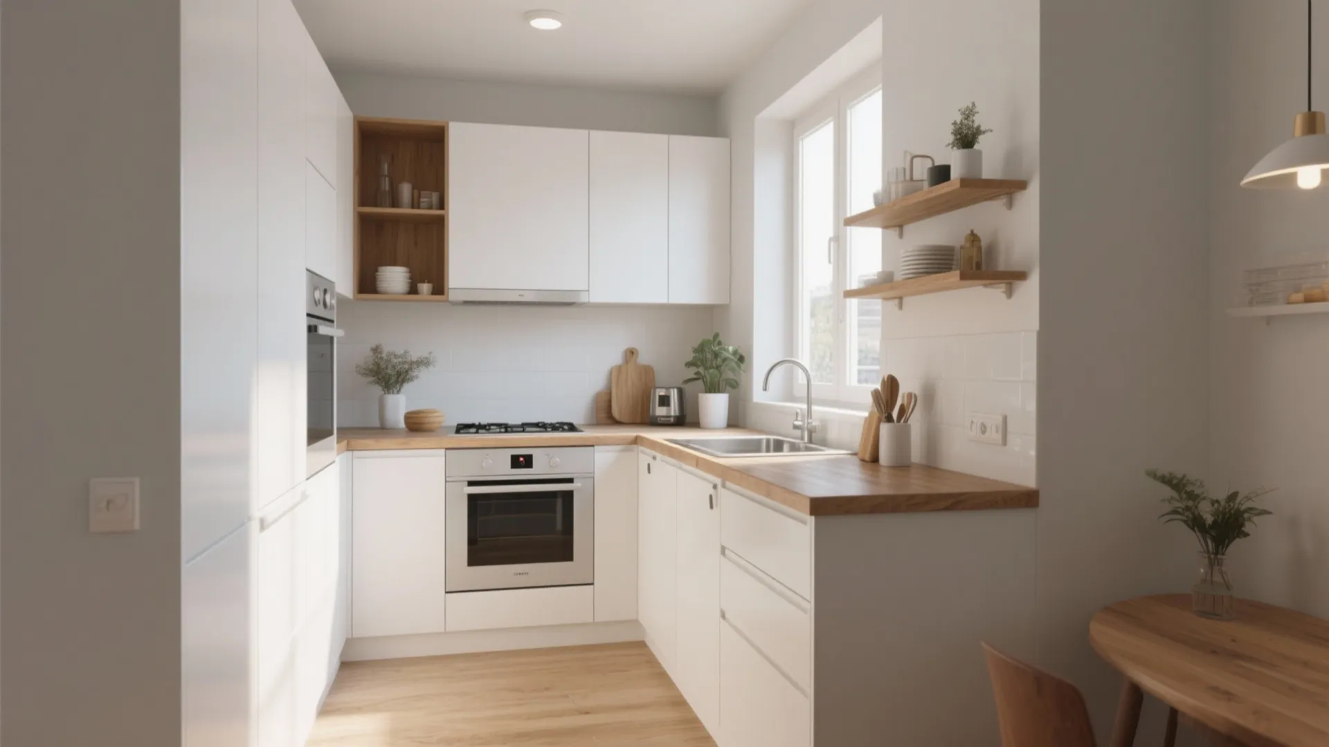 5 Small Kitchen Design Ideas for L-Shaped Layouts: Creative, space-saving design inspirations for compact L-shaped kitchens