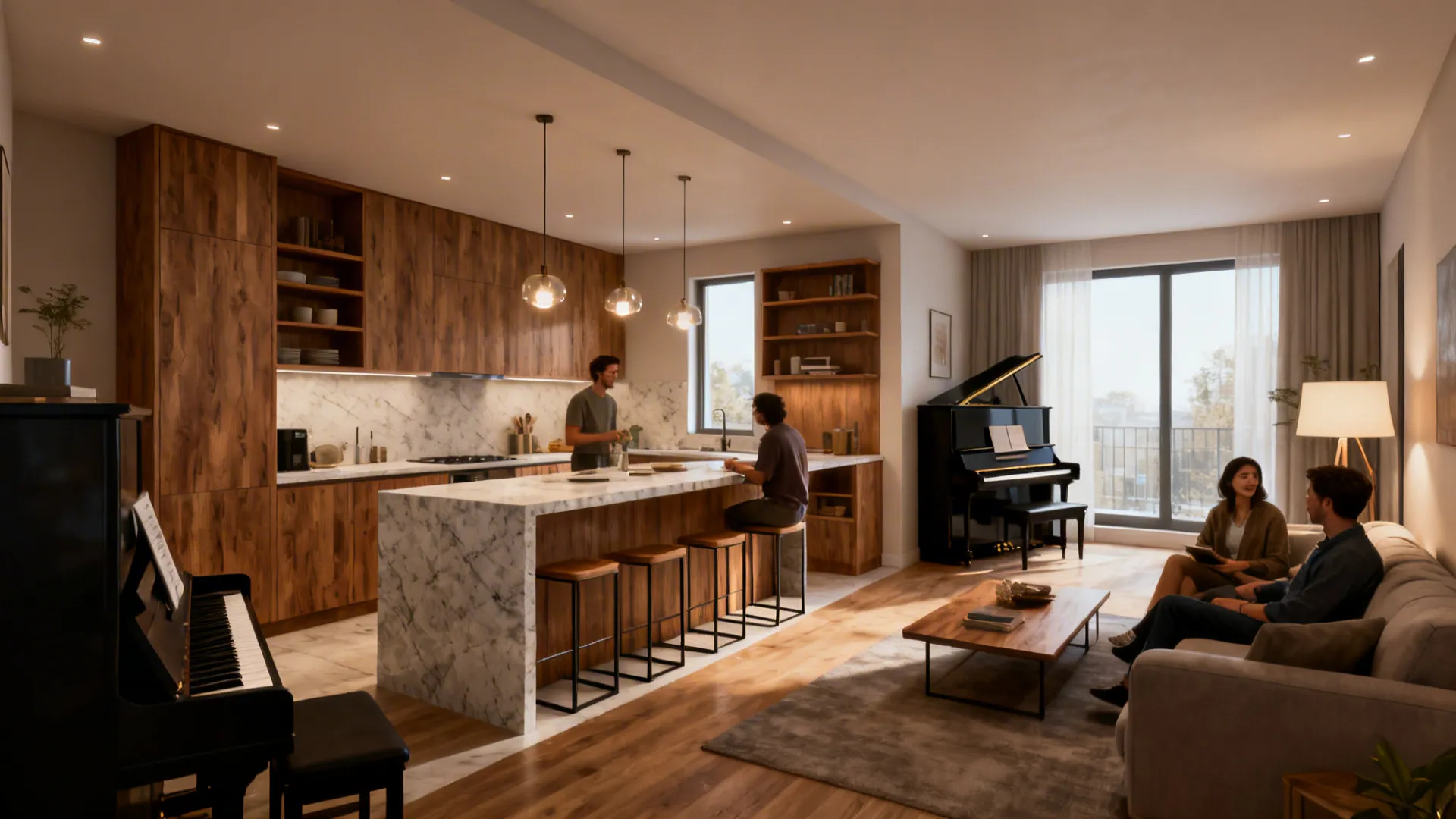 L-Shaped Kitchen with Island: 5 Inspiring Ideas