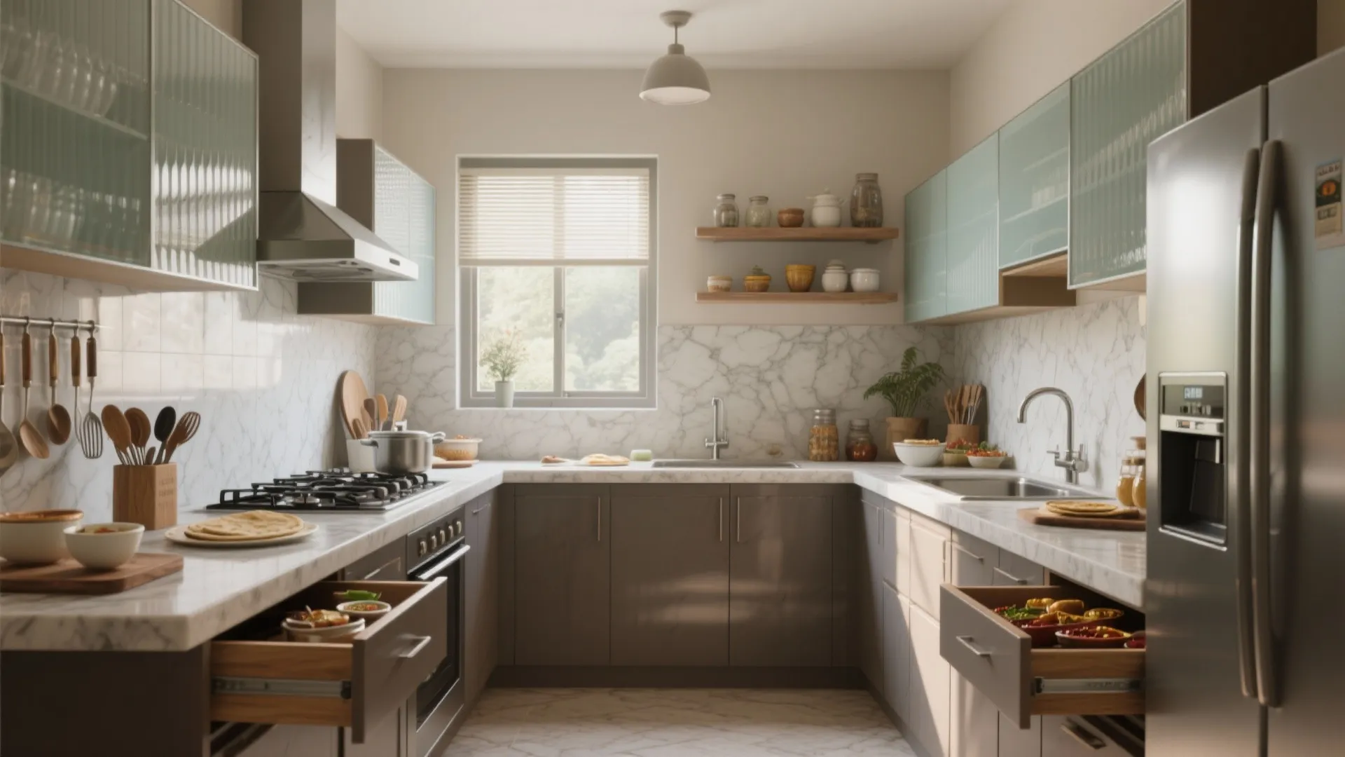 Efficient Kitchen Layouts for 3 BHKs: Ventilation, Counter Space, and Local Cooking Habits