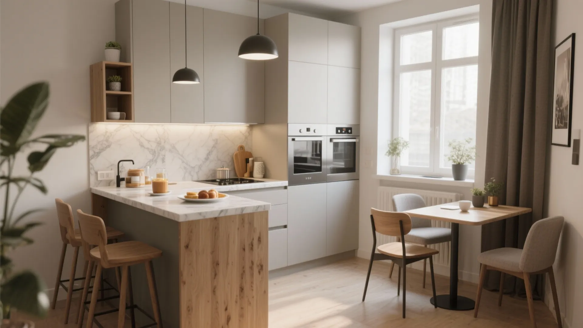 L-Shaped Kitchen Layout