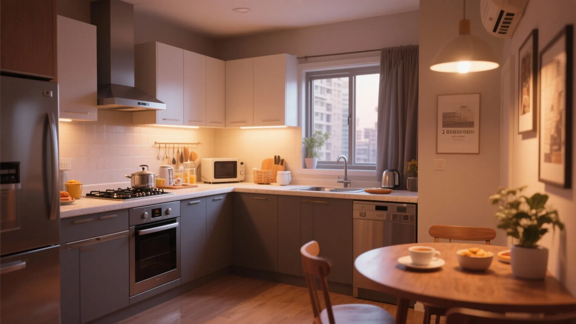 L-Shaped Kitchen Layout