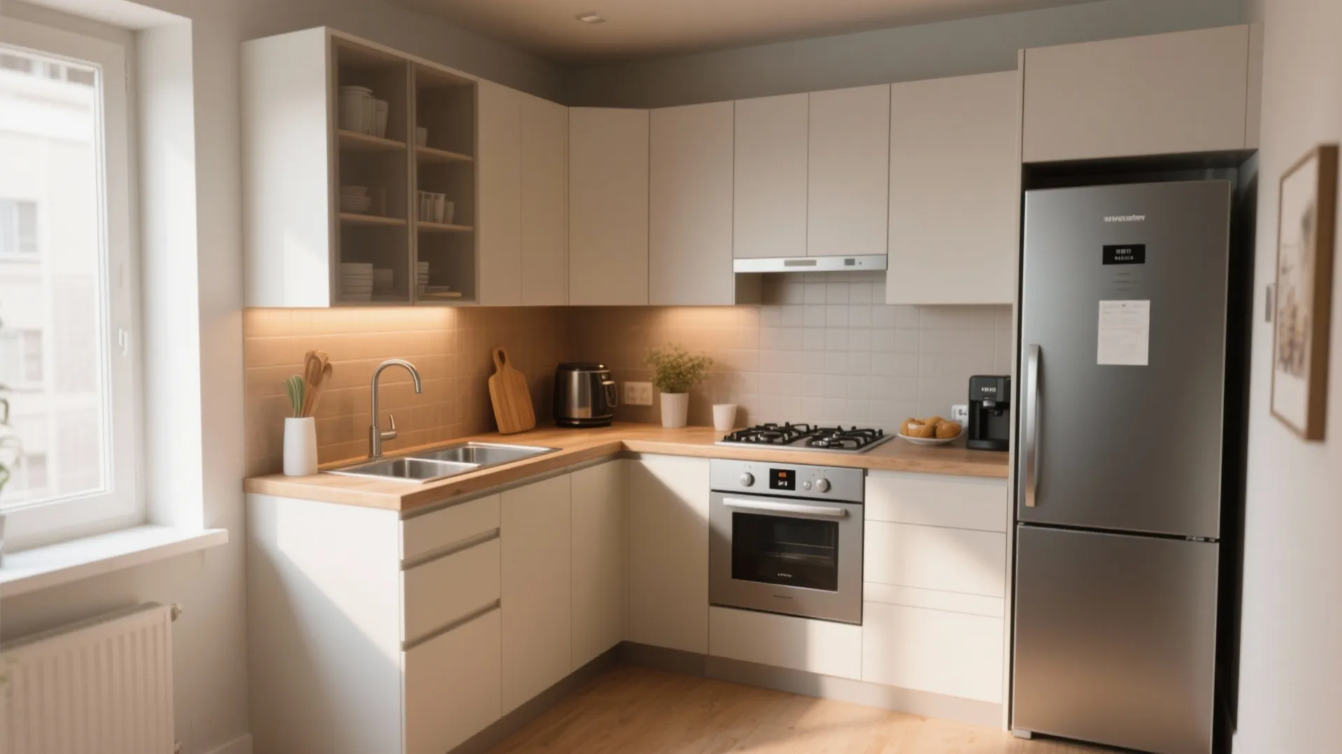 L-Shaped Kitchen Layout