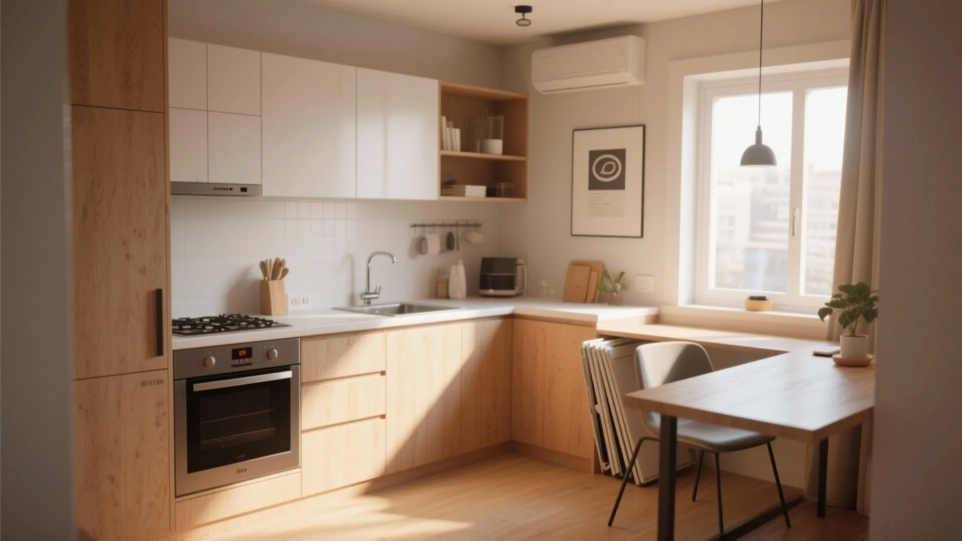 L-Shaped Kitchen Layout