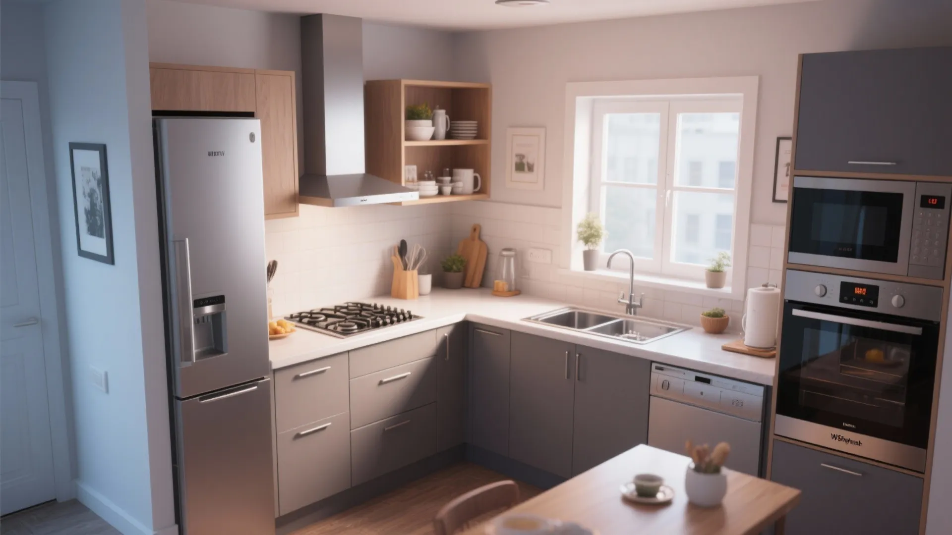 L-Shaped Layout Maximizing Counters