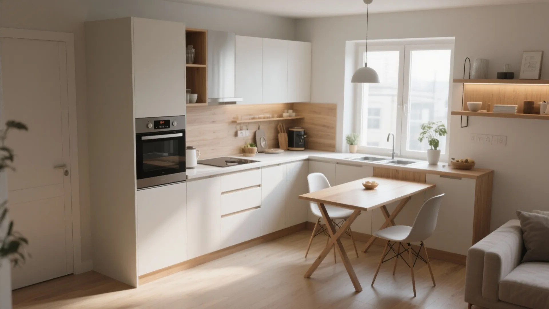 L-Shaped Kitchen Layout