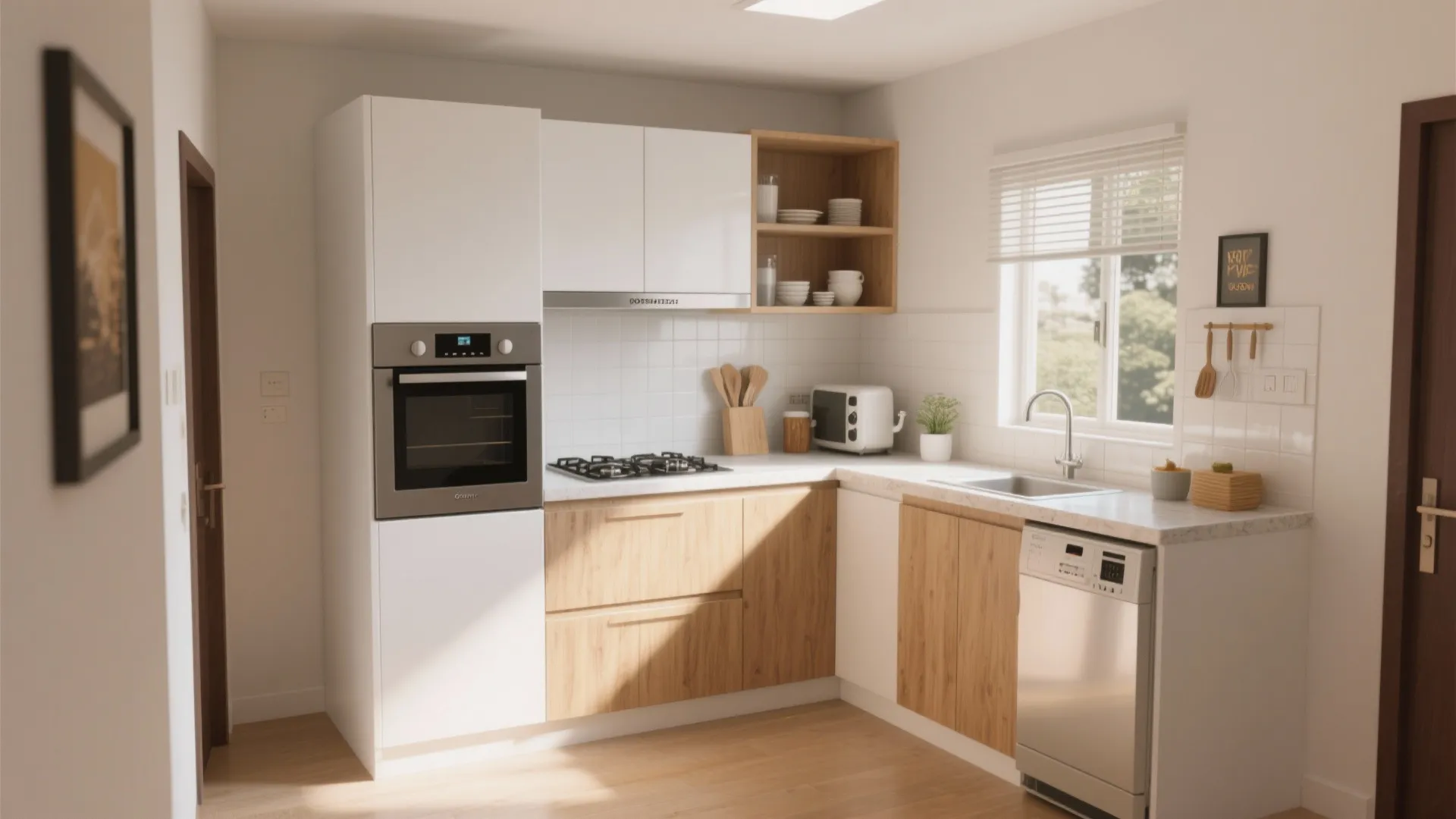 L-Shaped Kitchen Layout