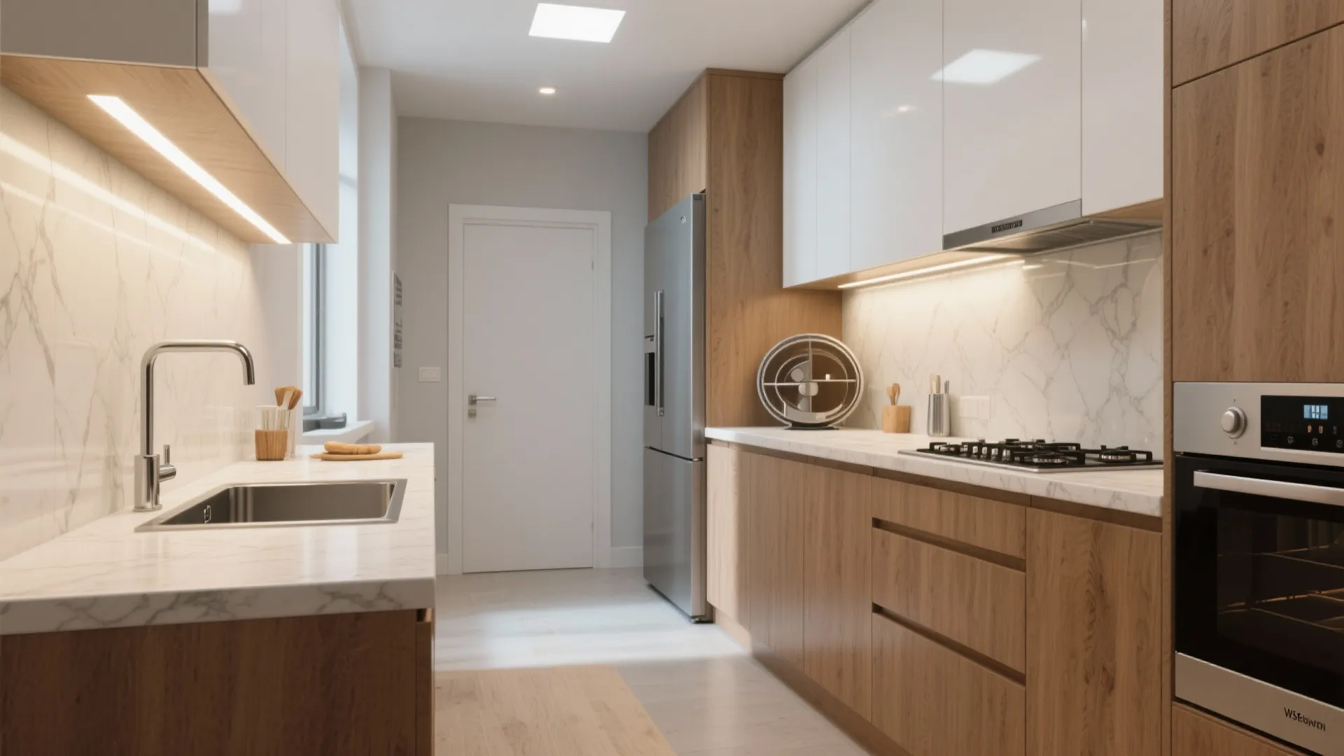 L-Shaped Layout to Unlock Counter Space