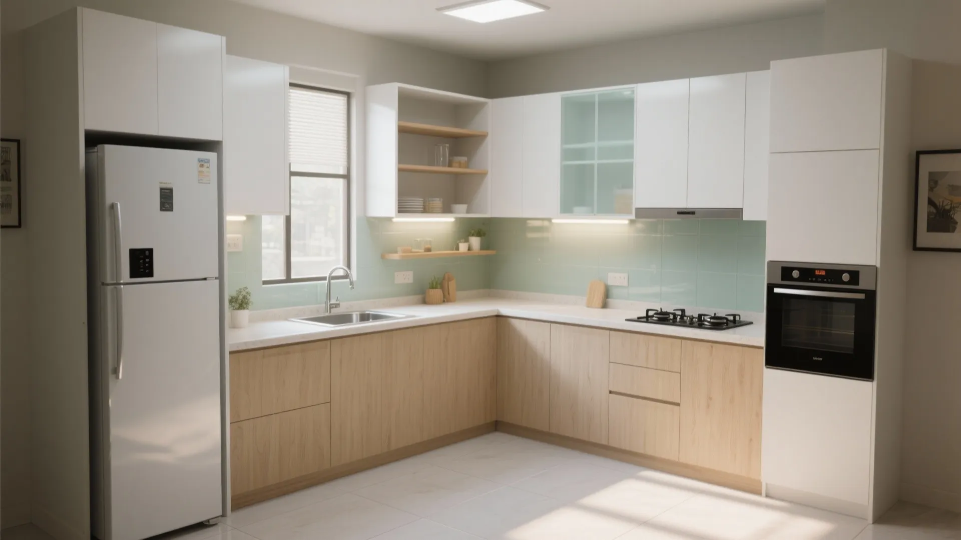 L-Shaped Layout to Unlock More Counter Space