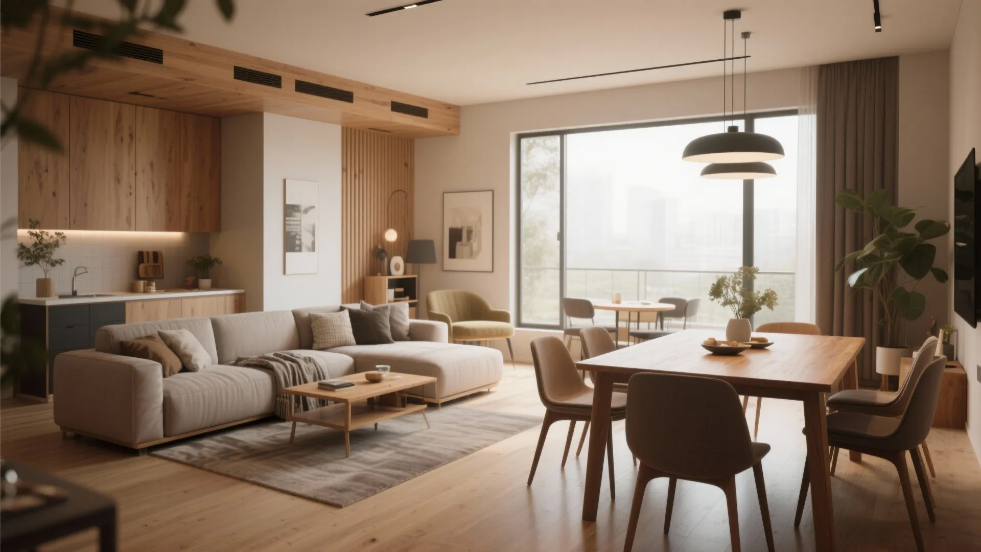 3. L-Shaped Furniture Placement