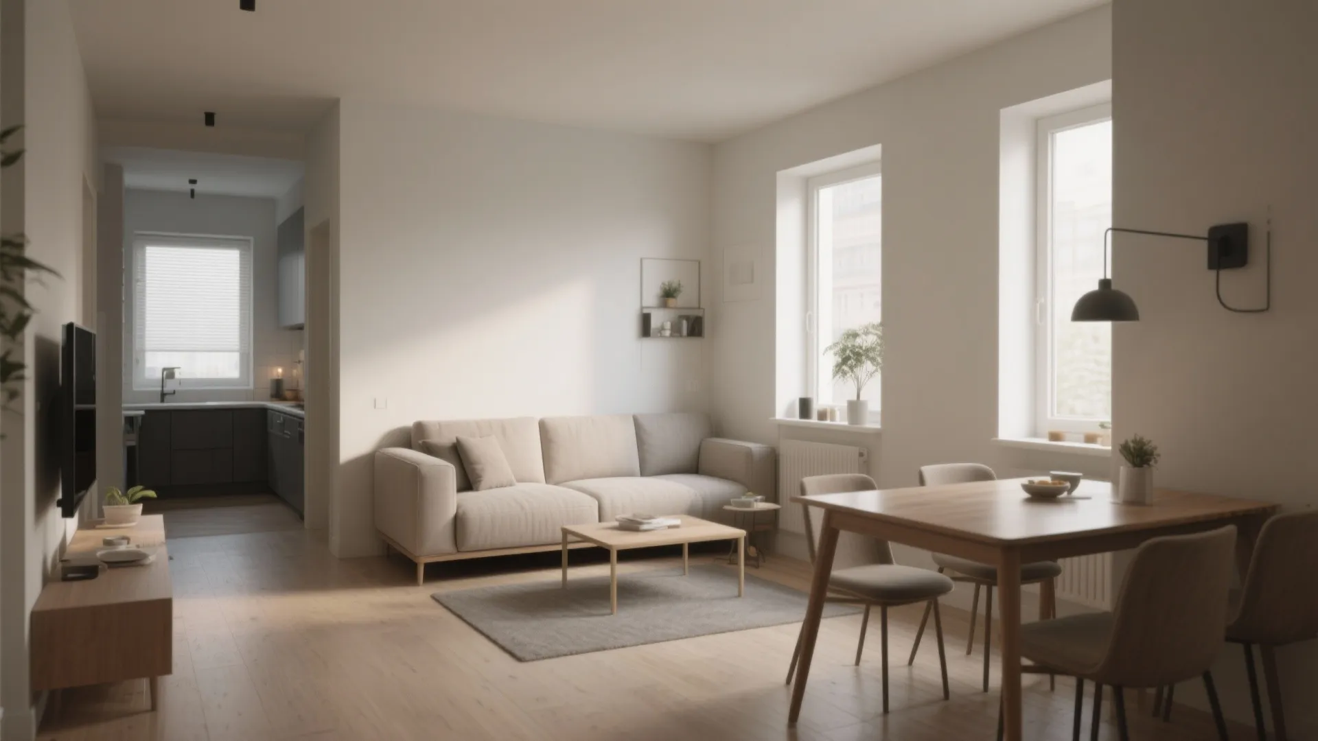 6. L-Shaped Layout to Maximize Open Corners