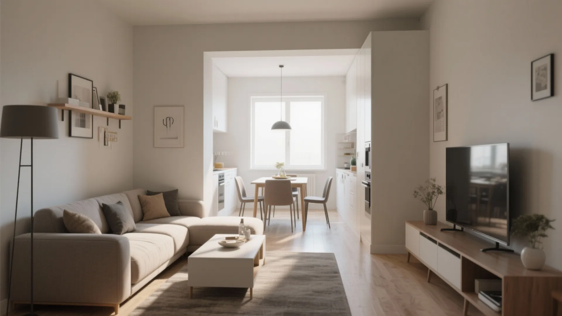 2. L-Shaped Layout for Traffic Flow