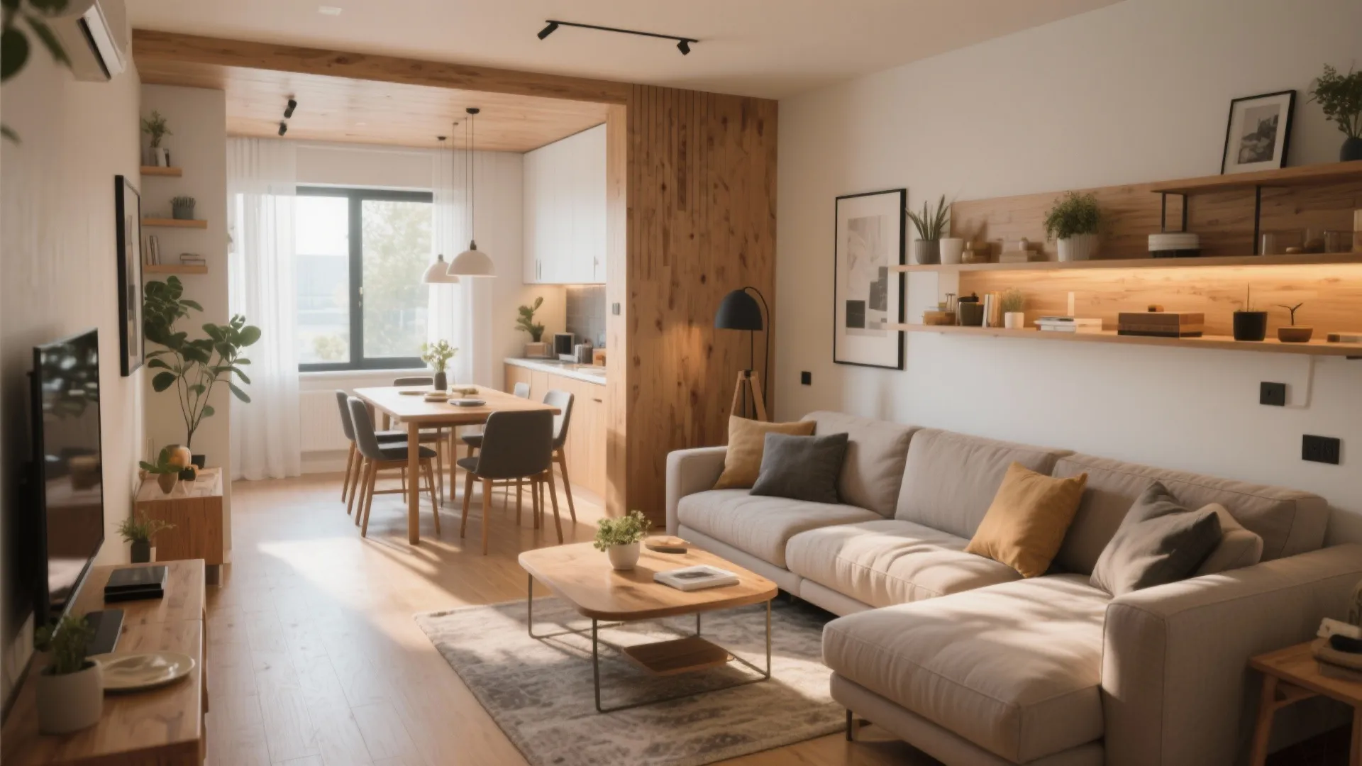 4. L-Shaped Furniture Arrangement