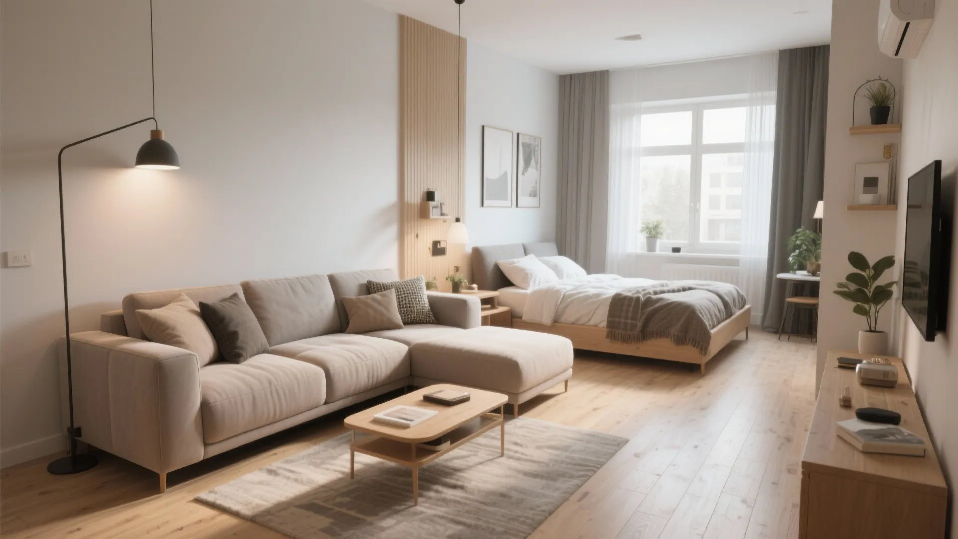 L-Shaped Furniture Layout