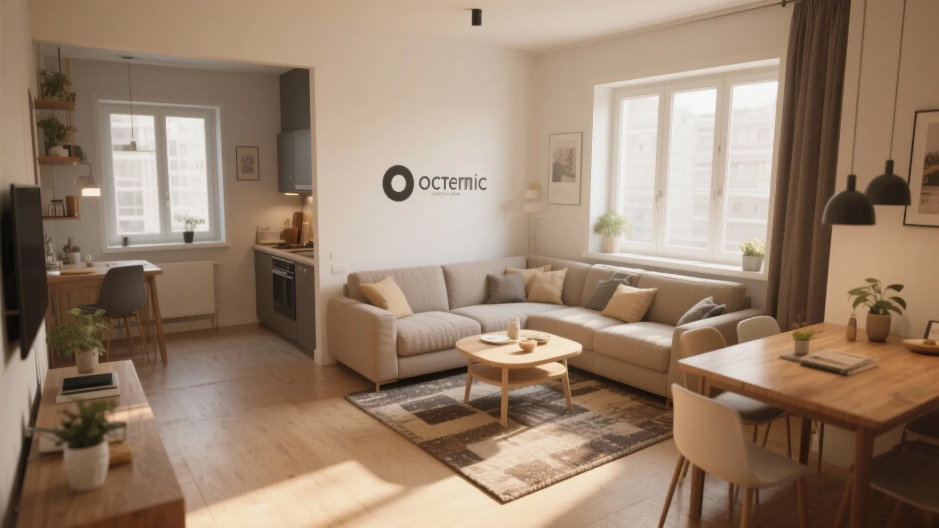 L-Shaped Furniture Layout