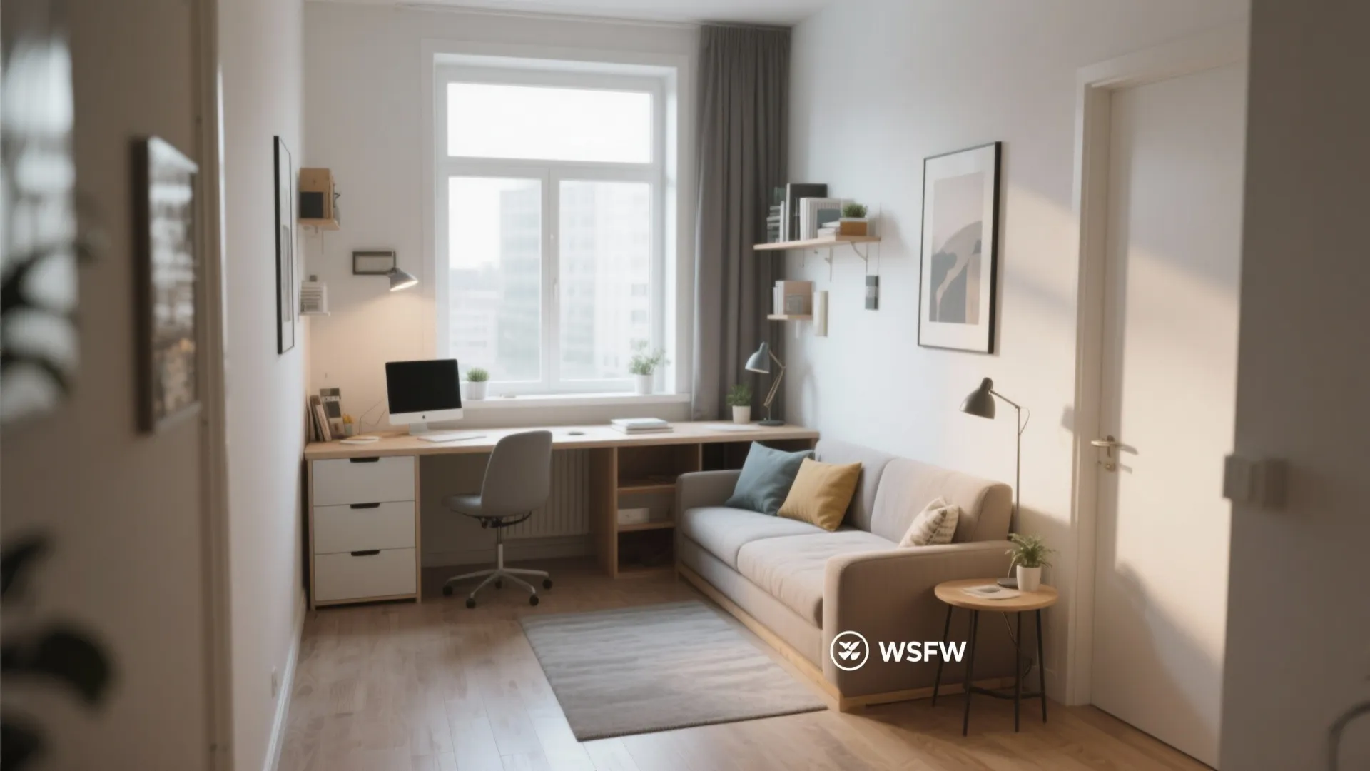 L-Shaped Furniture Layout