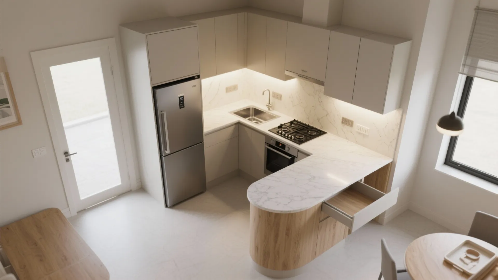 L-Shaped Layouts That Unlock Counter Space