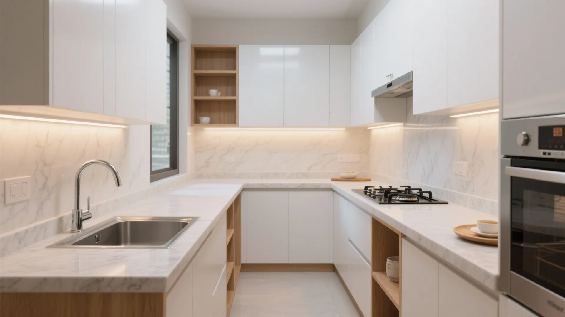 L-Shaped Layout to Maximize Counters