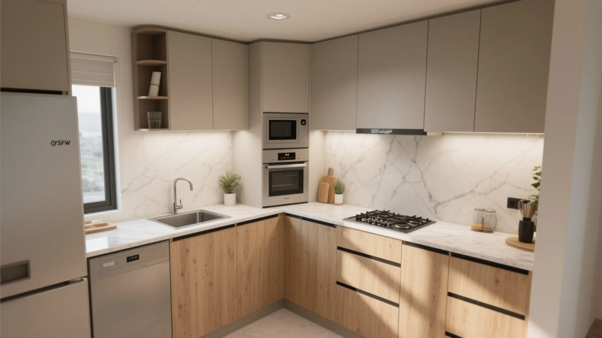 L-Shaped Layouts That Unlock Counter Space