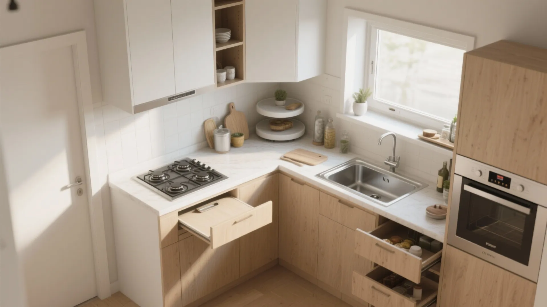 L-Shaped Layouts That Unlock Counter Space