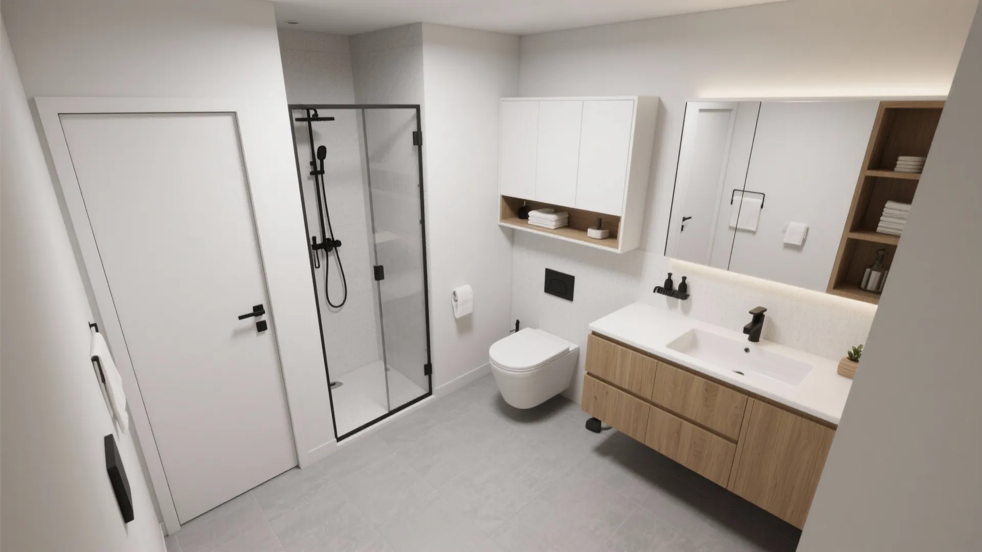 L-shaped layouts with storage-first thinking