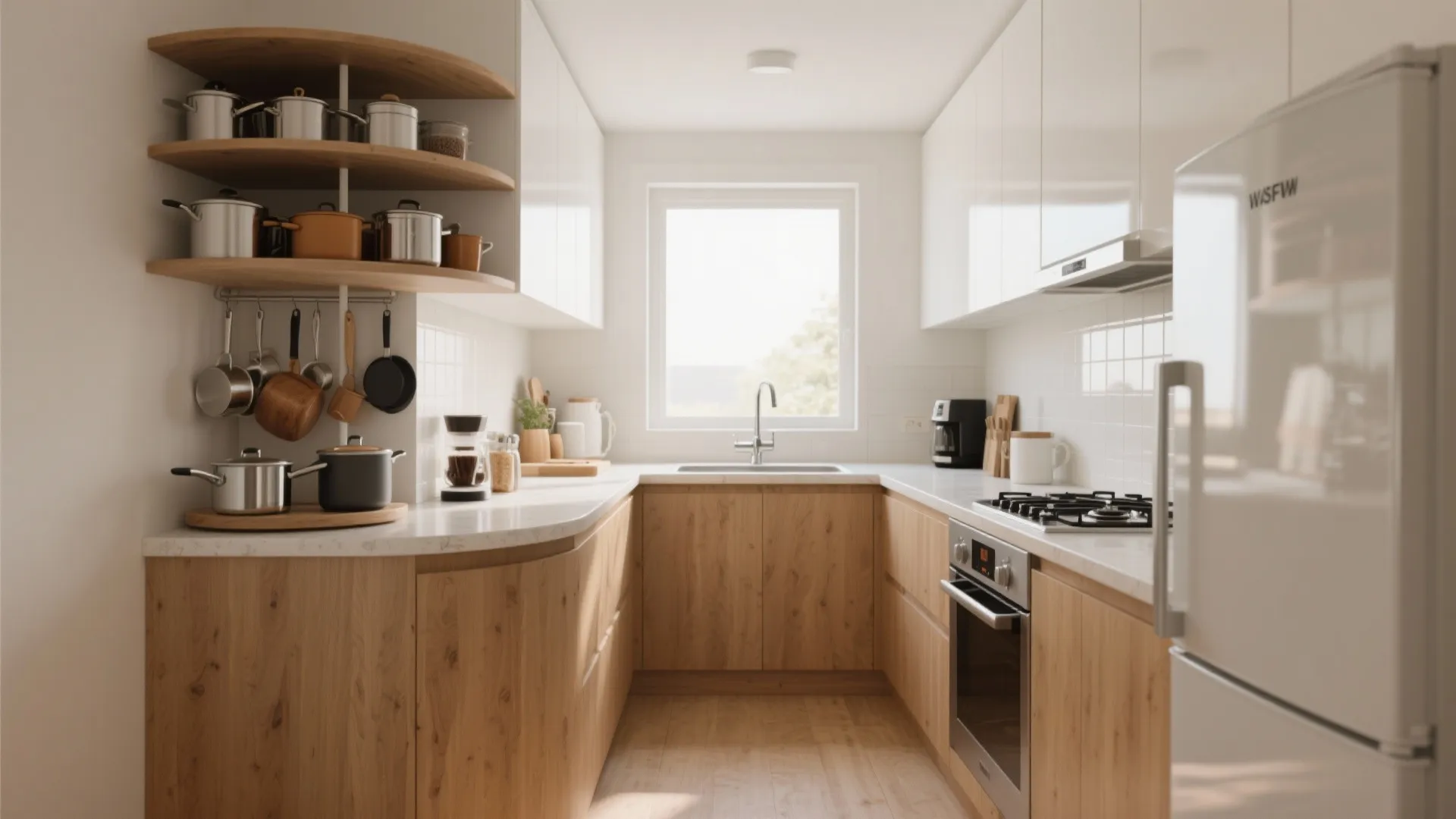 L-Shaped Layouts That Free Counter Space