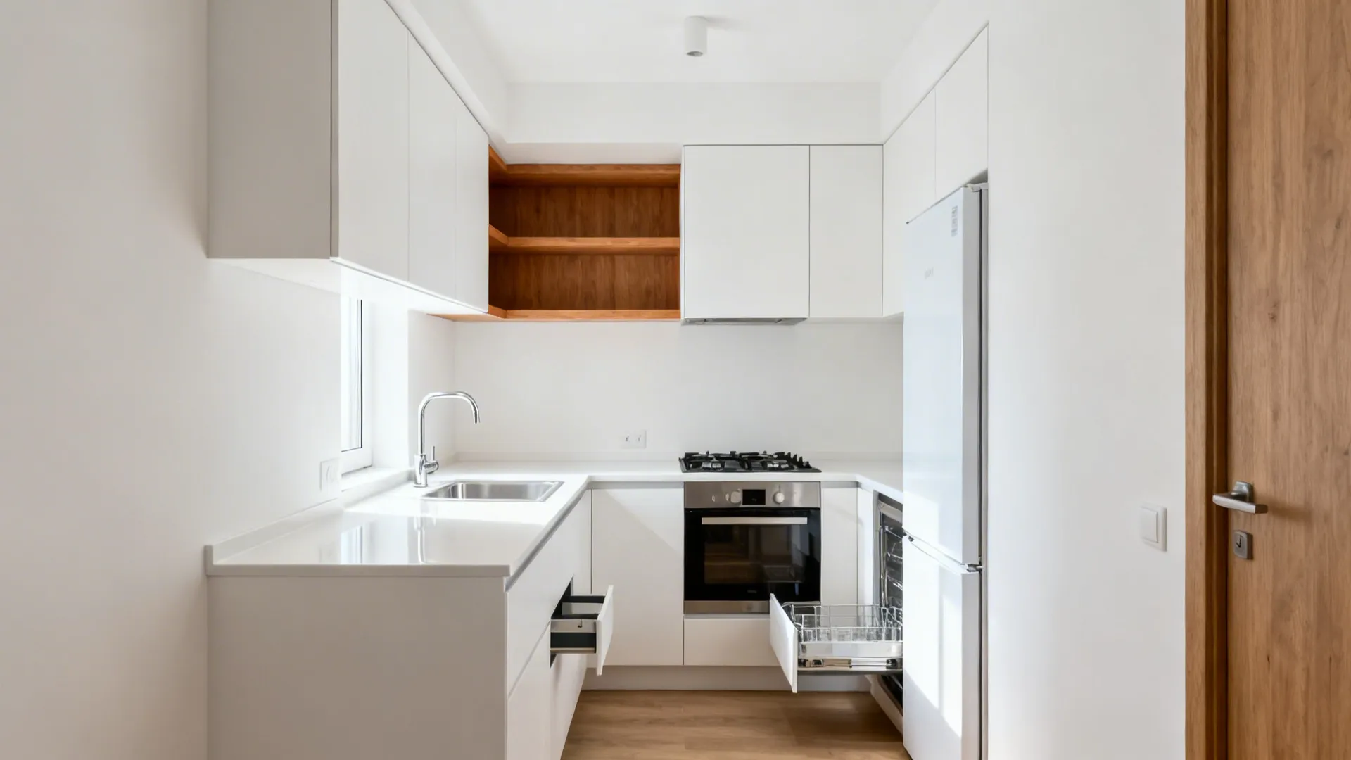 L-Shaped Layout to Unlock Counter Space