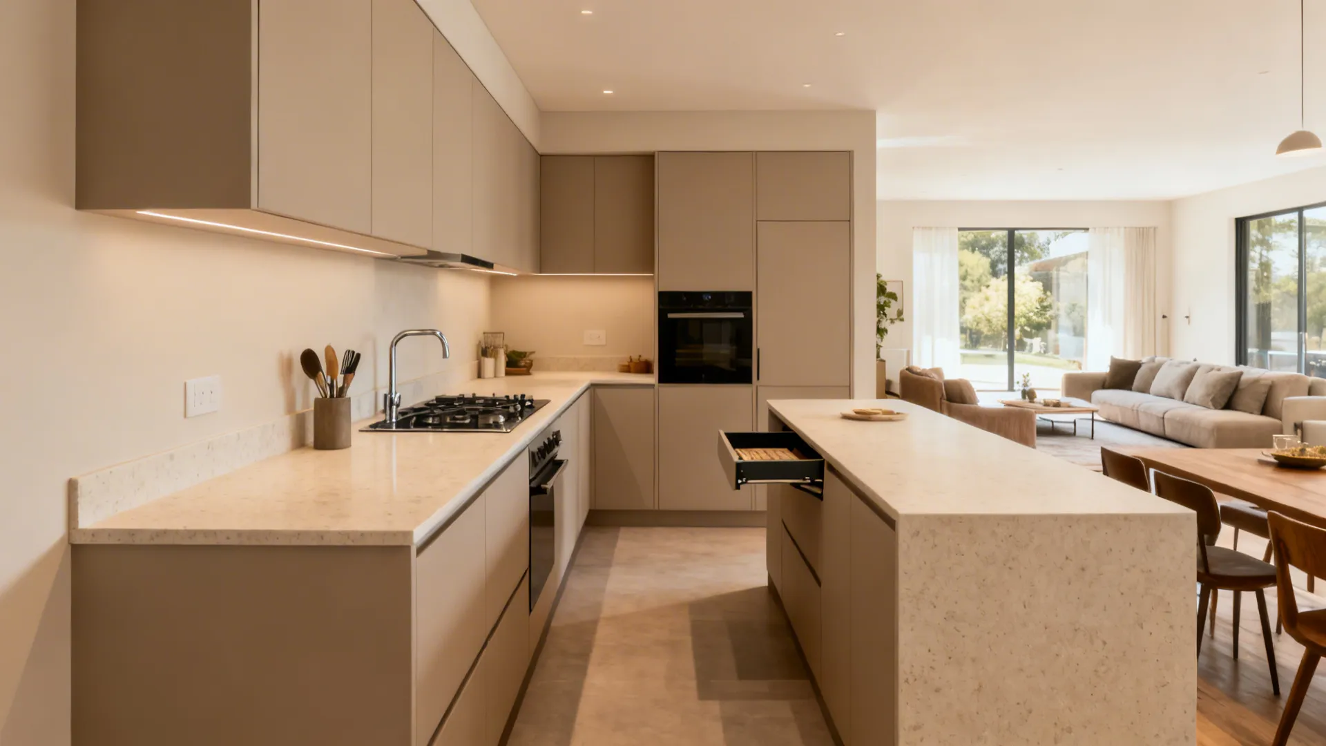 L-Shaped Layout That Works Hard