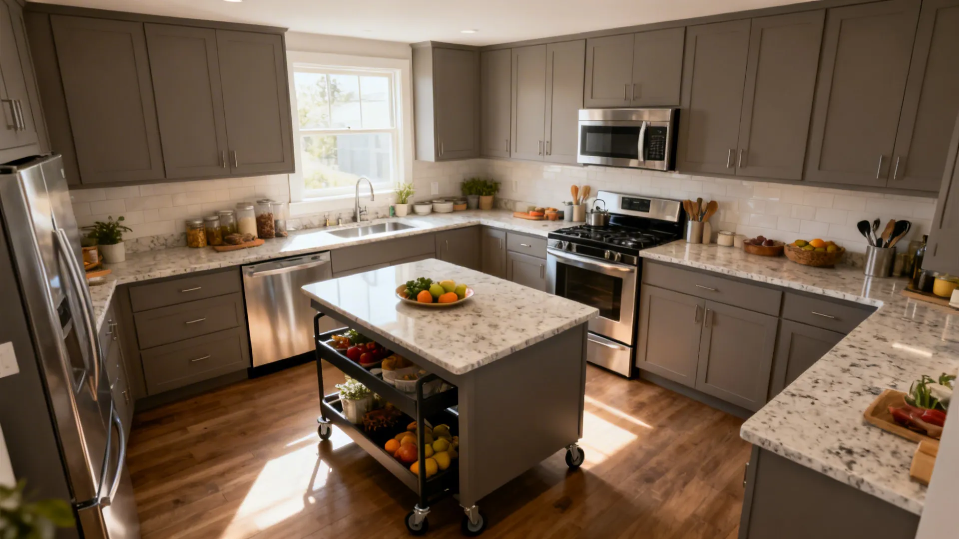 L-Shaped Layout to Unlock Counter Space