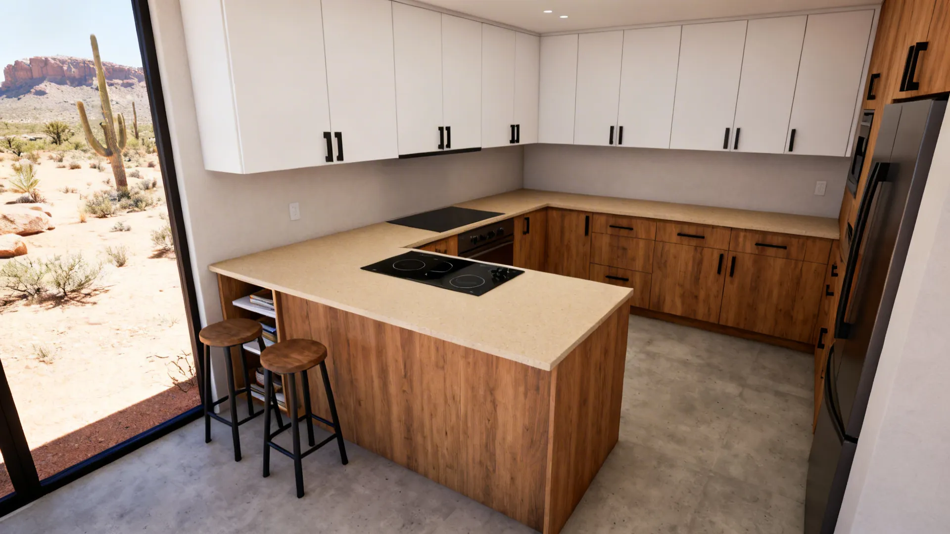 L-Shaped Plans that Flex Hard