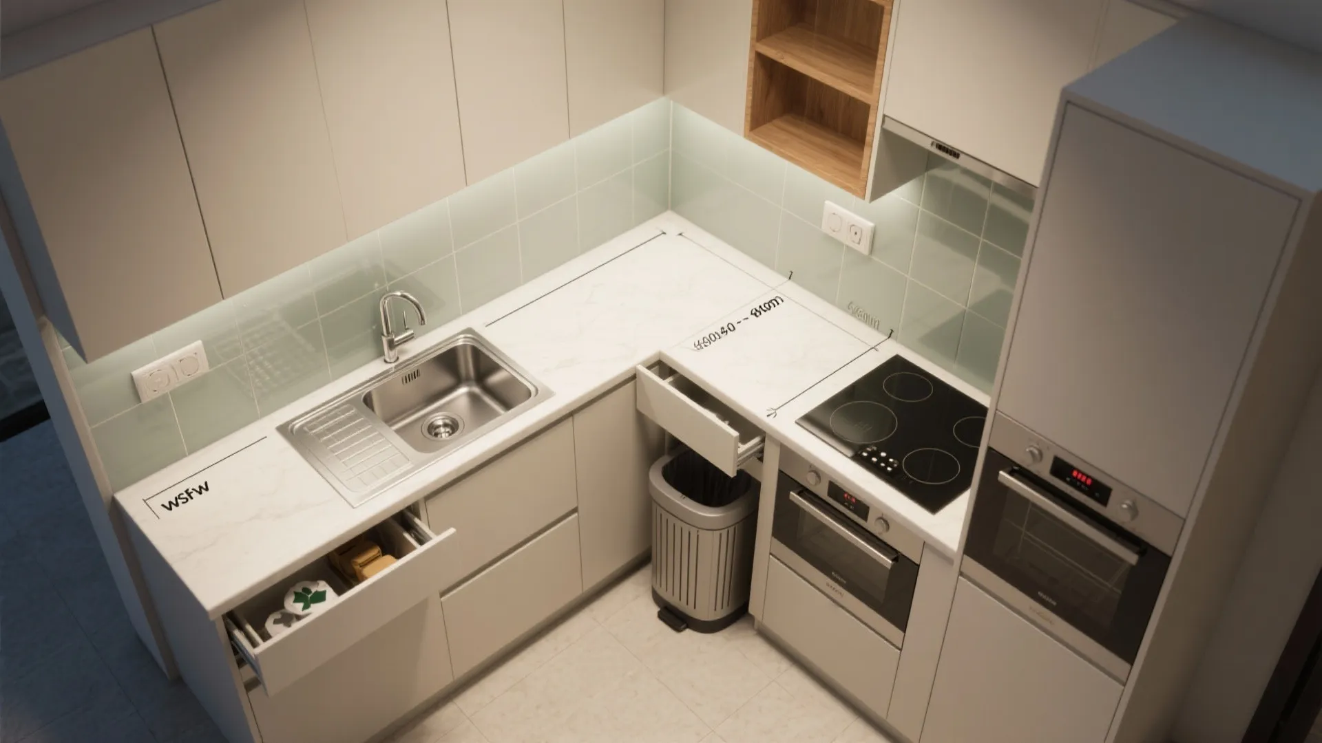 L-Shaped Micro Layout