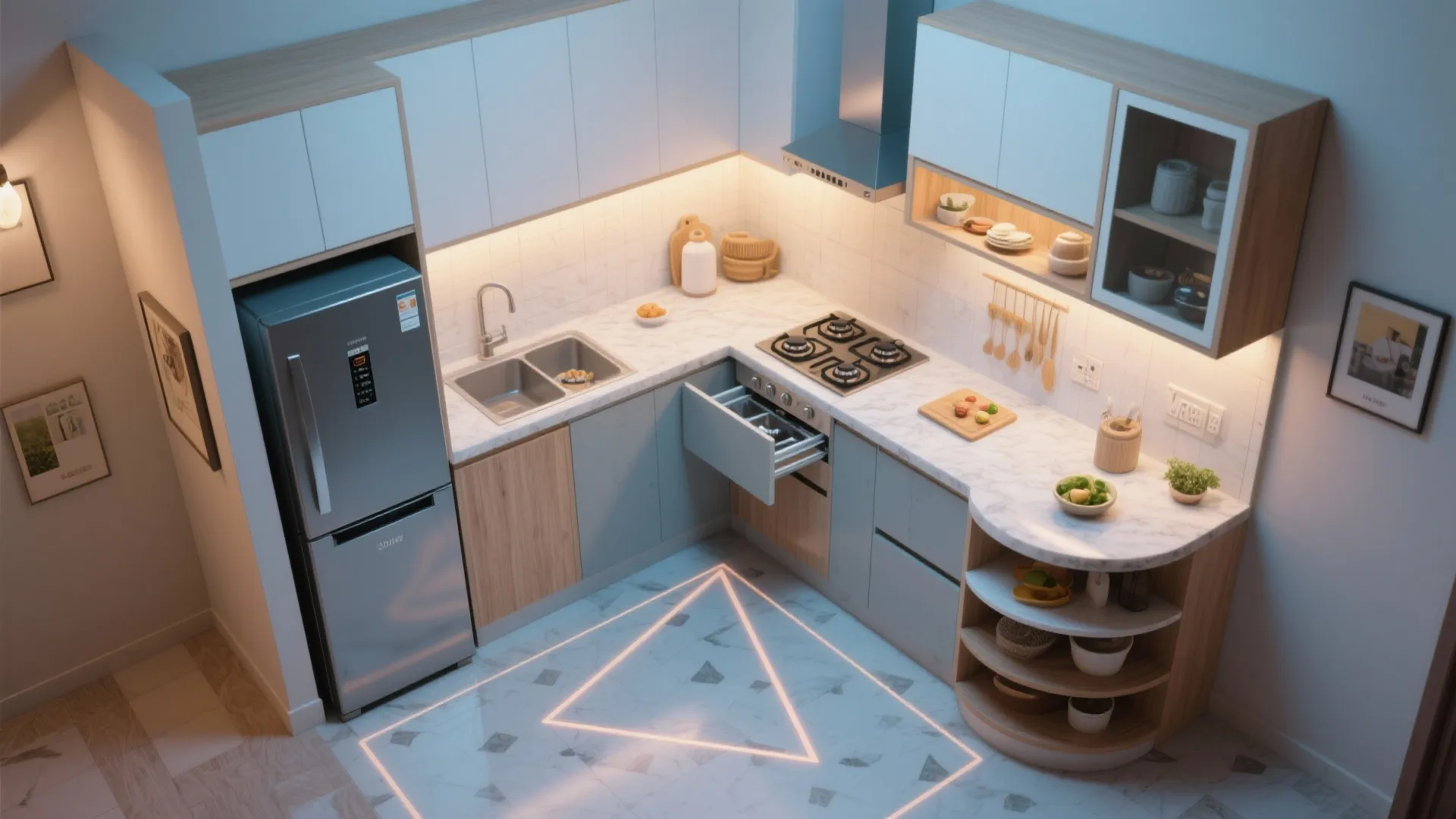 L-Shaped Layout That Actually Works