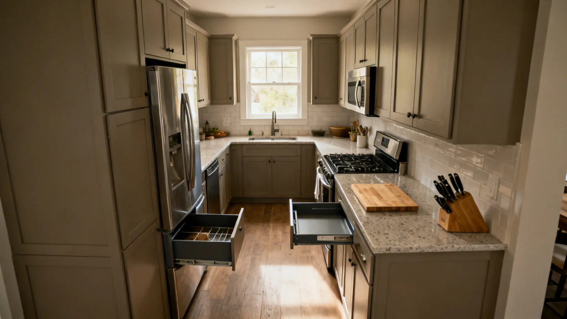 L-Shaped Layout to Unlock Counter Space