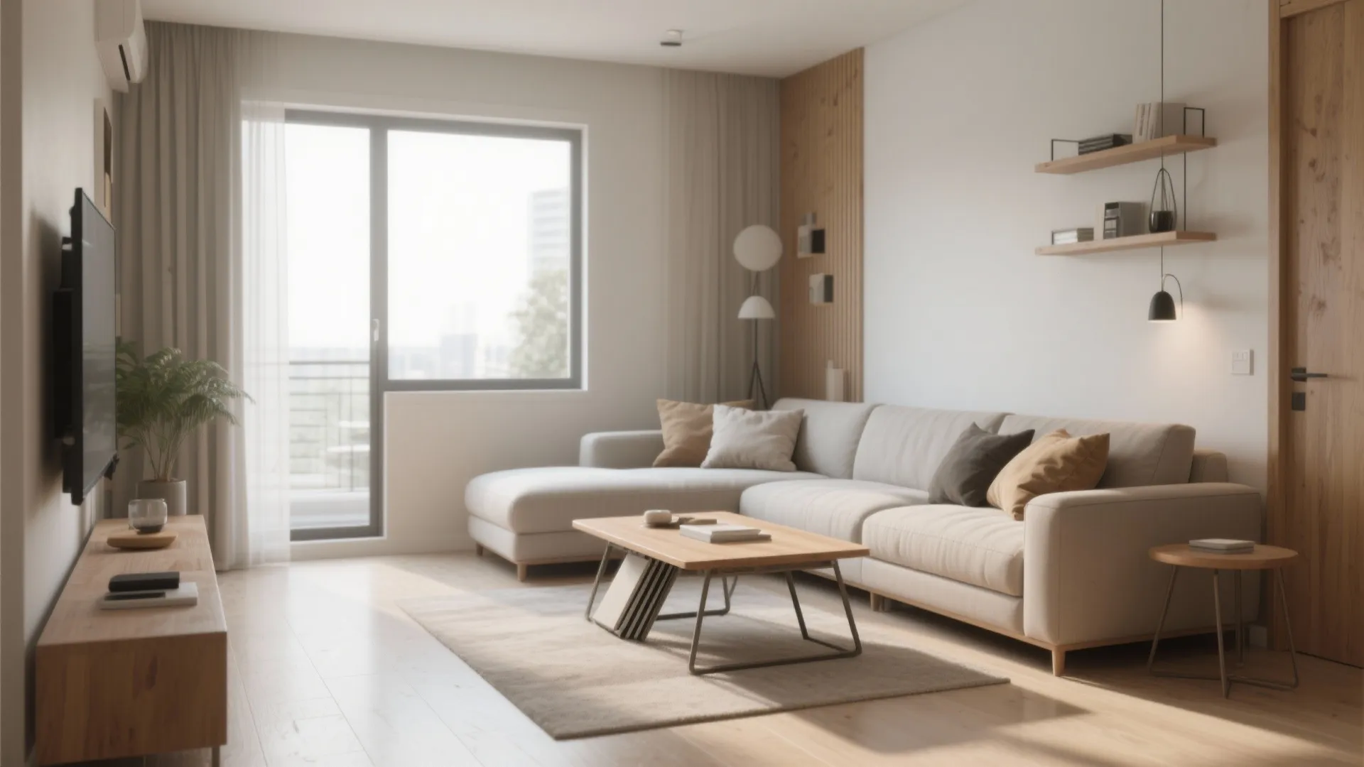 L-Shaped Living Room Layout