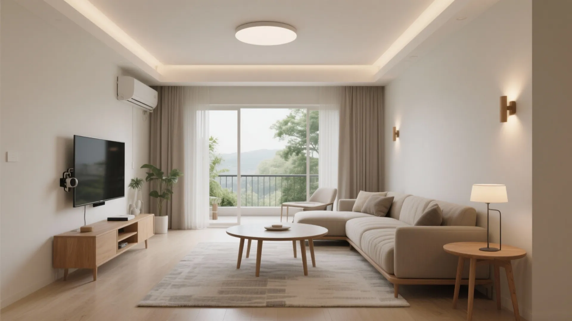 L-Shaped Living-Dining Layout