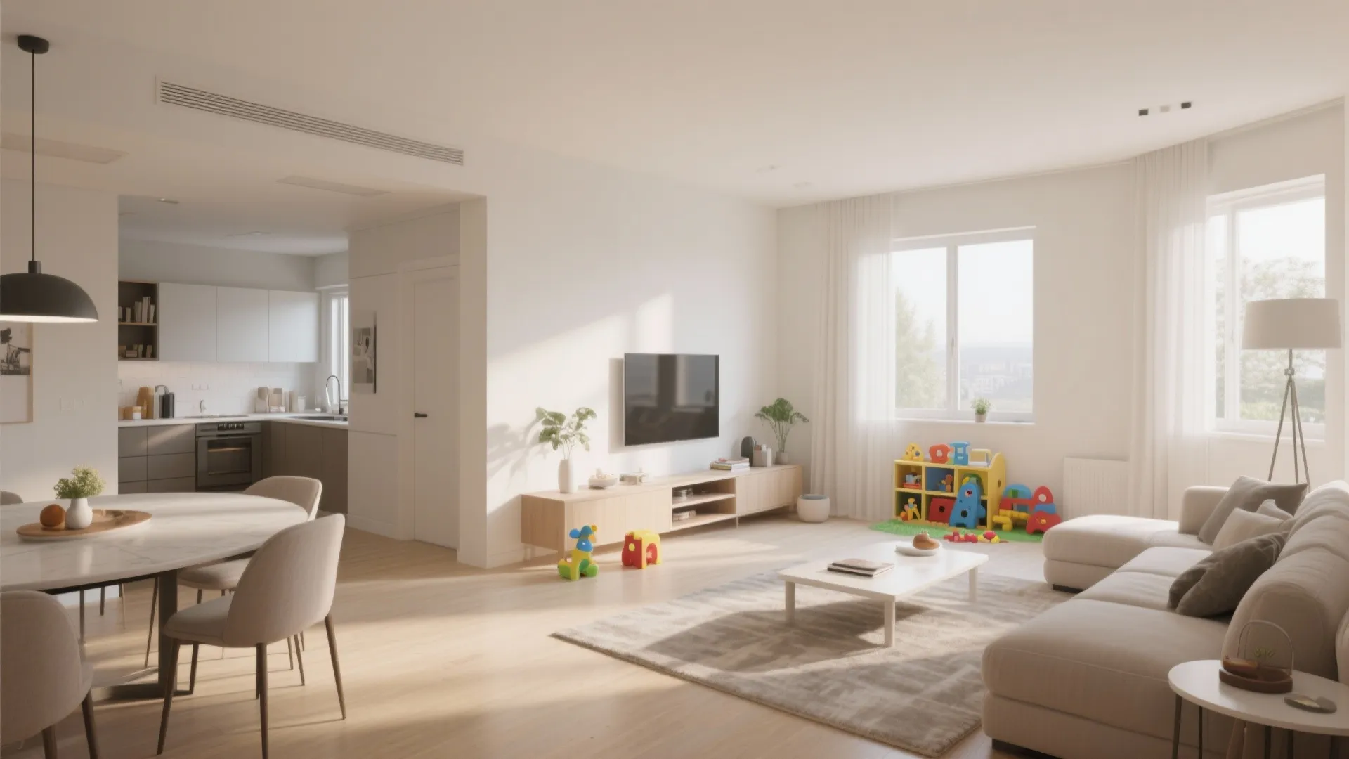 L-shaped Living Room Layout