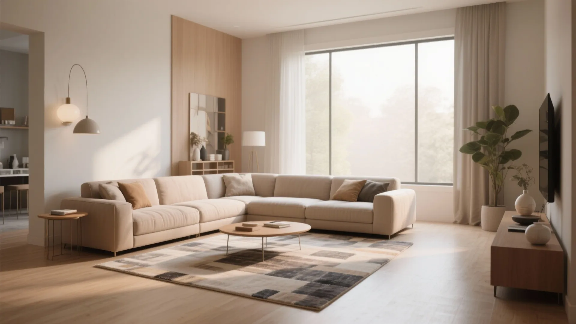 7. L-Shaped Furniture Arrangements