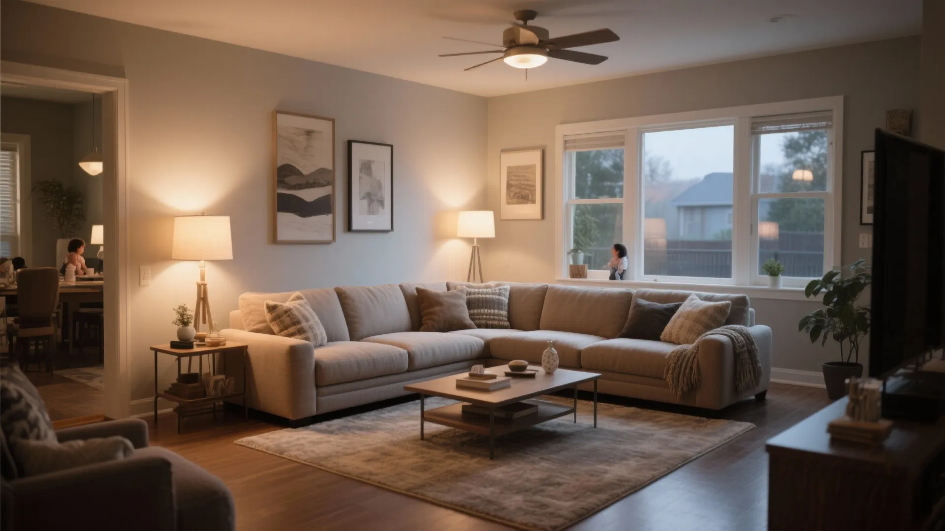 L-Shaped Seating Plan